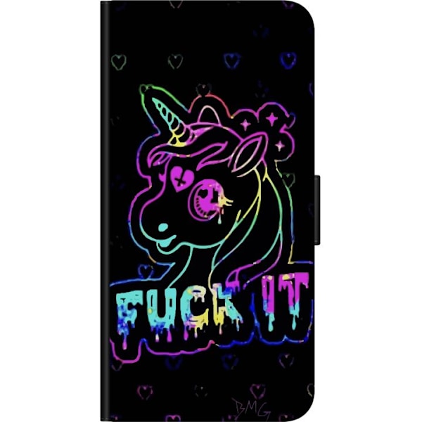 Nokia G20 Plånboksfodral Fuck it Unicorn