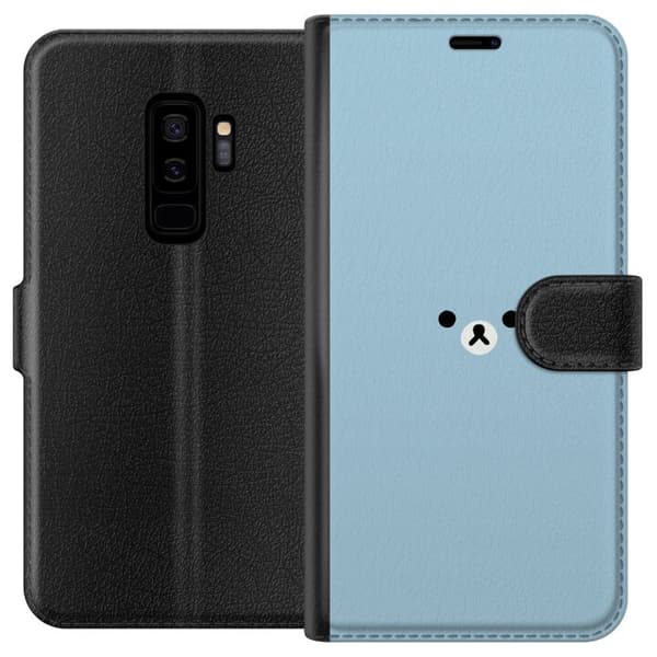 Kompatibel Tegnebogsetui til Samsung Galaxy S9+ Blå bamse