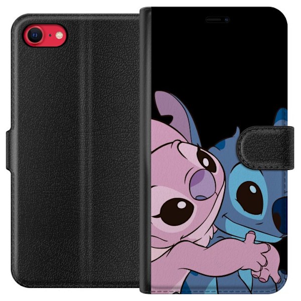 Apple iPhone 7 Tegnebogsetui Lilo & Stitch