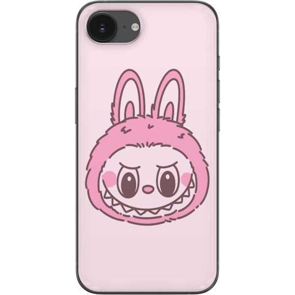 Apple iPhone 16e Gennemsigtig cover Labubu Dyrekreds Bunny Udg