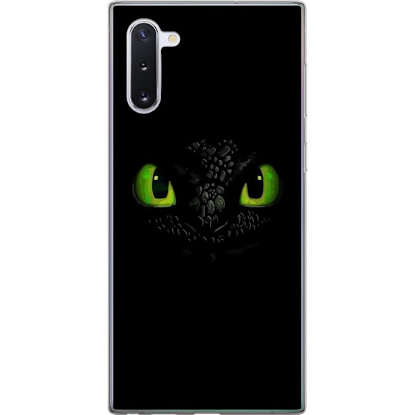 Samsung Galaxy Note10 Genomskinligt Skal Draktränaren How to Train Your Dragon