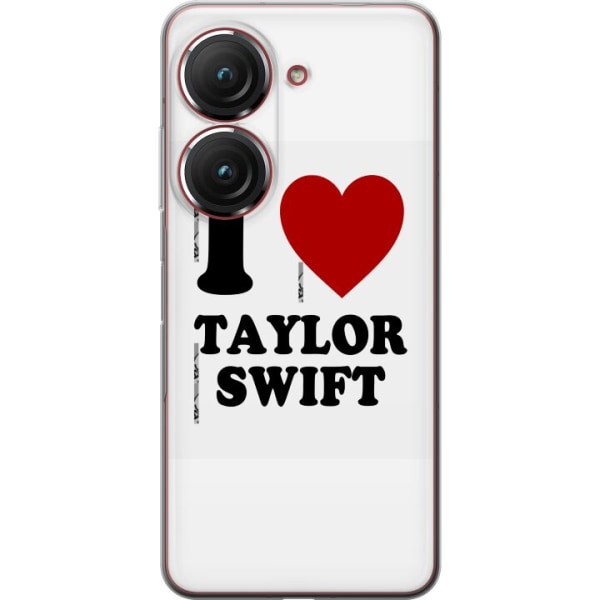 Asus Zenfone 9 Genomskinligt Skal Taylor Swift