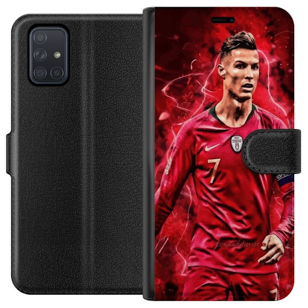 Samsung Galaxy A71 Lommeboketui Ronaldo Ferdigheter - CR7 Desi