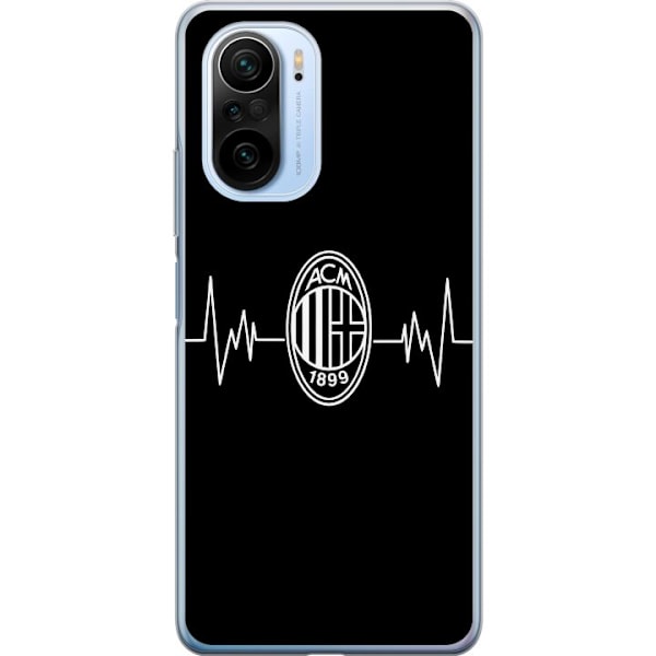 Xiaomi Mi 11i Gjennomsiktig deksel AC Milan