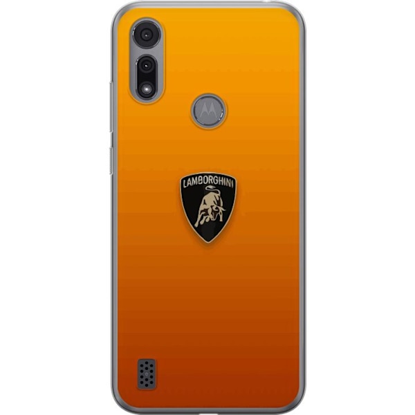 Motorola Moto E6i Genomskinligt Skal Lamborghini