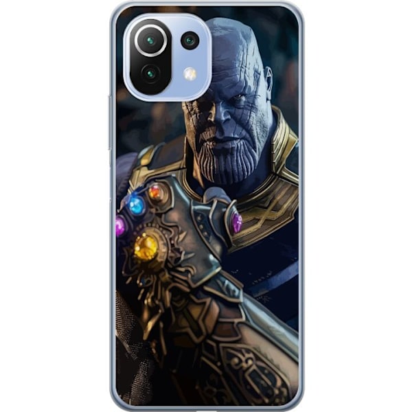 Xiaomi Mi 11 Lite Läpinäkyvä kuori Thanos Marvel