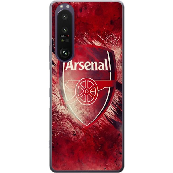 Sony Xperia 1 III Läpinäkyvä kuori Arsenal Jalkapallo