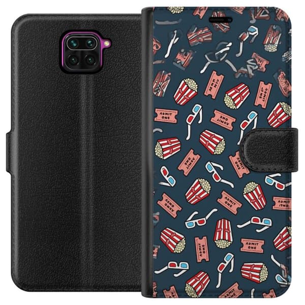 Kompatibel Tegnebogsetui til Xiaomi Redmi Note 9 Biokväll blå