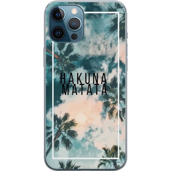 Kompatibel Mobilcover til Apple iPhone 12 Pro Max Hakuna Matata