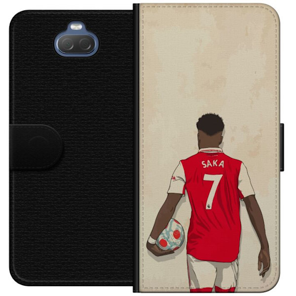 Sony Xperia 10 Lompakkokotelo Arsenal FC Jalkapallo Arsenal FC Motiivi Pelaaja Premier League Englanti Suosittu Urheilulaji Jalkapallotähti Lontoo