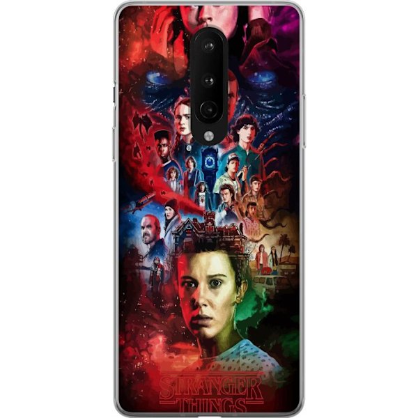 OnePlus 8 Genomskinligt Skal Stranger Things