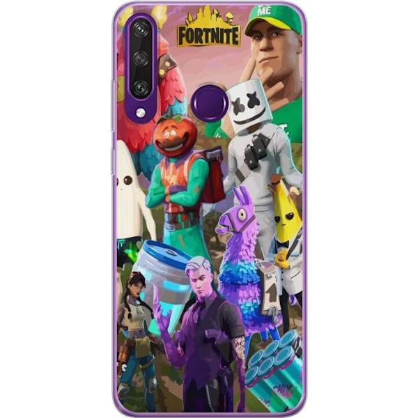 Huawei Y6p Gennemsigtig cover Fortnite