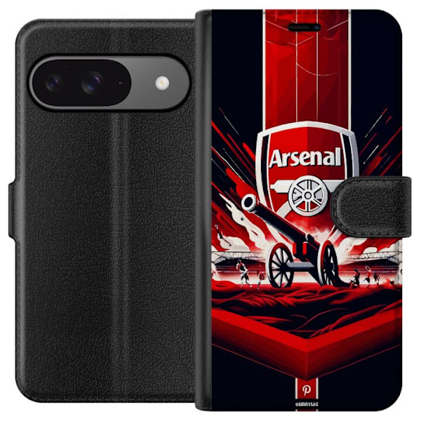 Google Pixel 9 Lompakkokotelo Arsenal