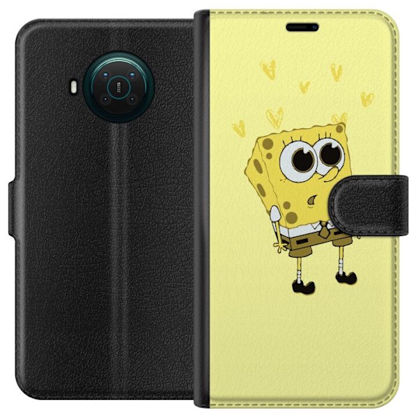 Nokia X20 Plånboksfodral SpongeBob SquarePants