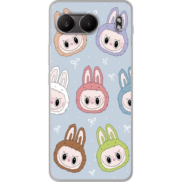 OnePlus Nord 4 Genomskinligt Skal Labubu Star Pattern – Stj