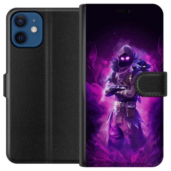 Kompatibel Tegnebogsetui til Apple iPhone 12 mini Fortnite