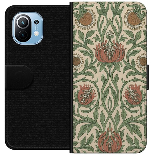 Xiaomi Mi 11 Lompakkokotelo Petali Yksityiskohdat