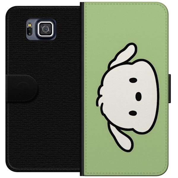 Samsung Galaxy Alpha Tegnebogsetui Snoopy Flip
