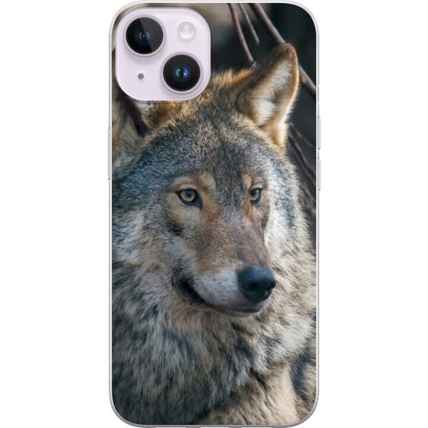 Kompatibelt Mobildeksel til Apple iPhone 14 Ulv