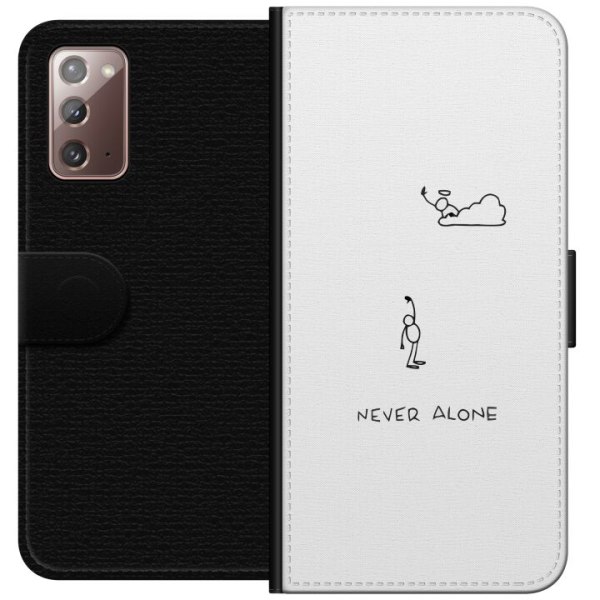Samsung Galaxy Note20 Lompakkokotelo Ei koskaan yksin