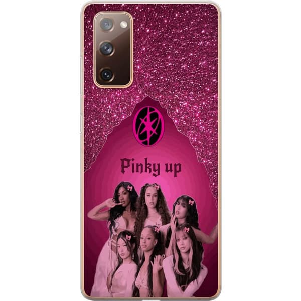 Kompatibelt Mobildeksel til Samsung Galaxy S20 FE KATSEYE Pinky Up rosa