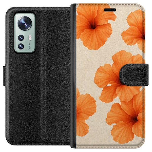 Xiaomi 12 Lompakkokotelo Papaya Punch