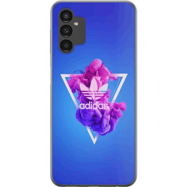 Samsung Galaxy A04s Gjennomsiktig deksel Adidas-inspirert blå