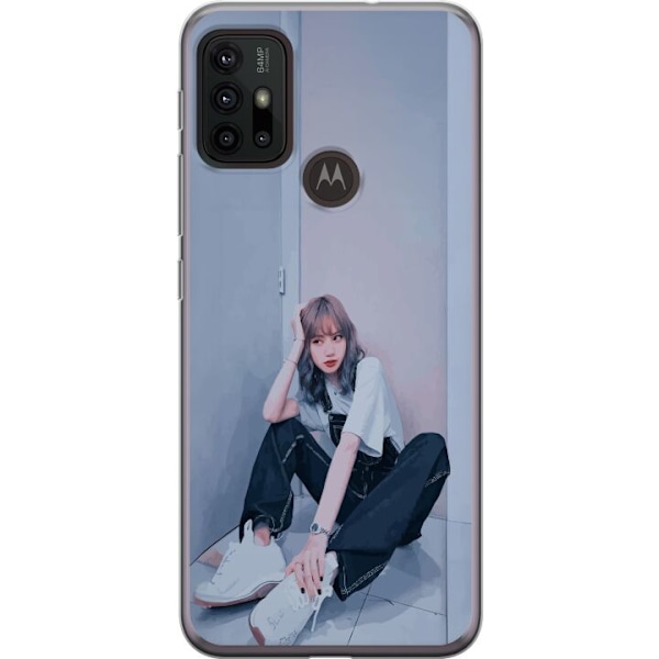 Motorola Moto G30 Läpinäkyvä kuori Lisa from Blackpink – K-pop Style Icon