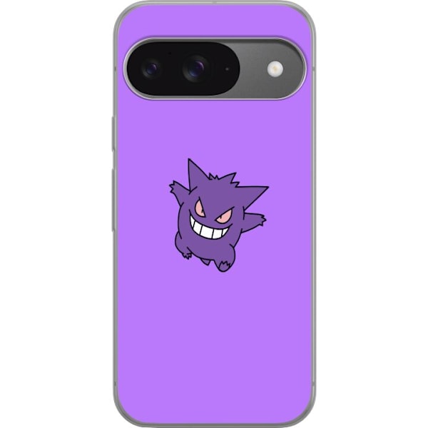 Google Pixel 9 Pro Läpinäkyvä kuori Gengar Pokémon