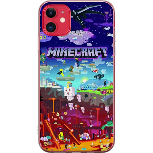 Apple iPhone 11 Gennemsigtig cover Minecraft