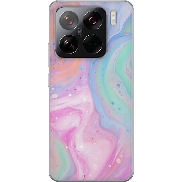 Xiaomi 15 Pro Gjennomsiktig deksel Pastellmarmor