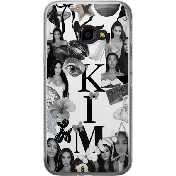 Samsung Galaxy Xcover 4 Läpinäkyvä kuori Kim Kardashian – Aesthetic Look 2025