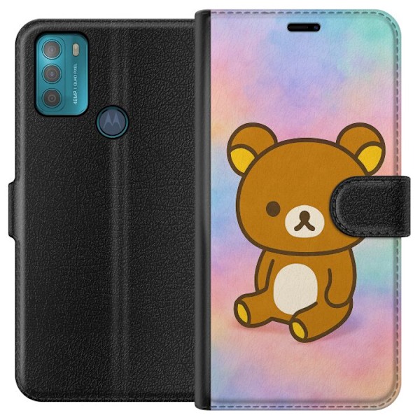 Motorola Moto G50 Lommeboketui Kawaii Sanrio Rilakkuma