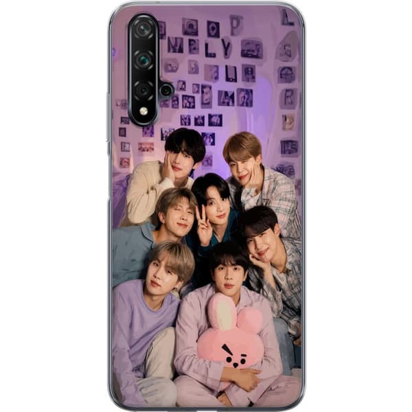 Kompatibelt Mobildeksel til Huawei nova 5T BTS lila