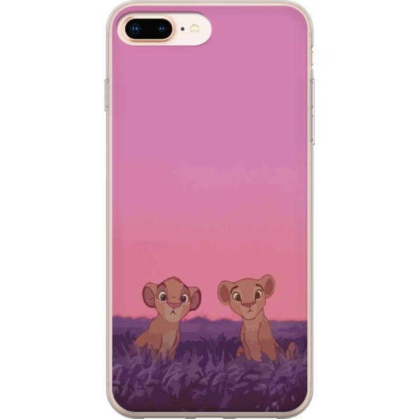 Apple iPhone 8 Plus Cover / Mobilcover - Lyserød