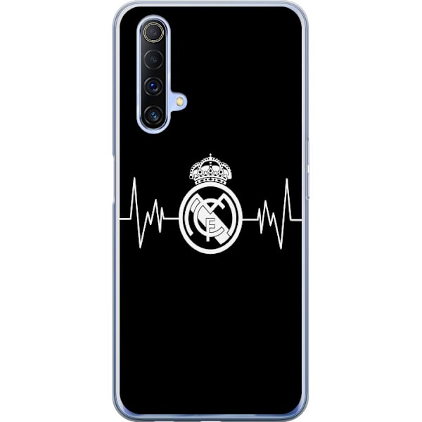 Realme X50 5G Läpinäkyvä kuori Real Madrid CF