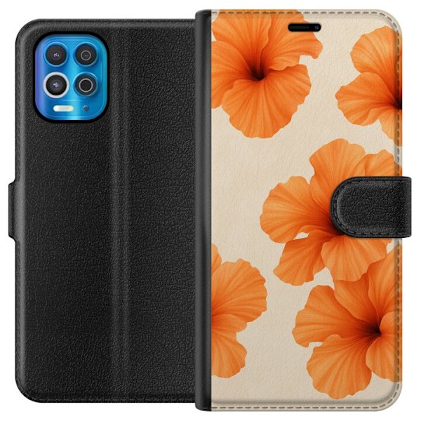 Motorola Edge S Plånboksfodral Papaya Punch