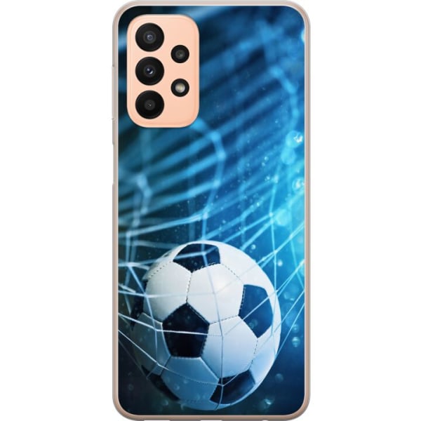 Samsung Galaxy A23 Gjennomsiktig deksel Fotball