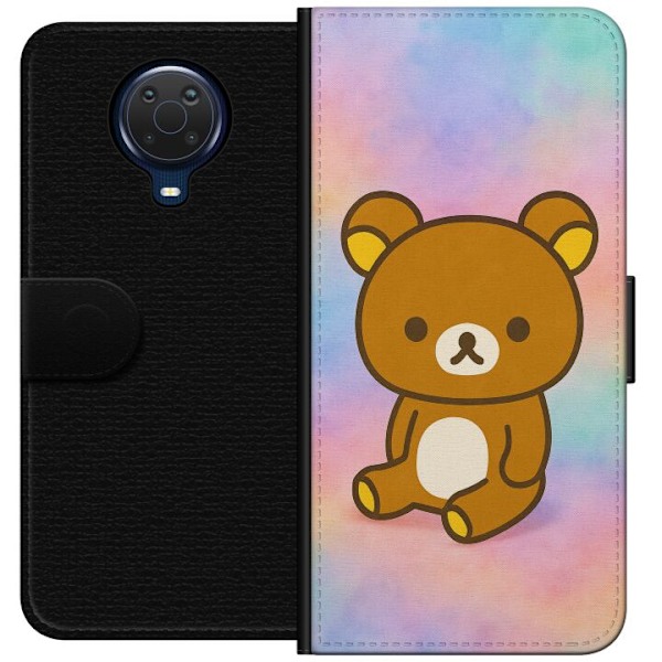 Nokia G20 Tegnebogsetui Kawaii Sanrio Rilakkuma