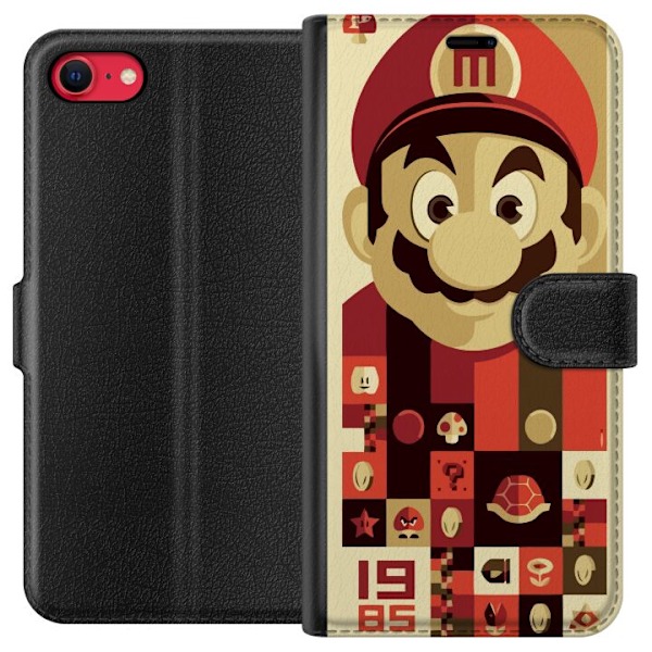 Apple iPhone 16e Lommeboketui Super Mario