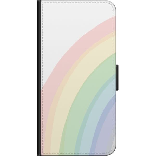 Kompatibelt Lommeboketui til Samsung Galaxy A20s Regnbuen