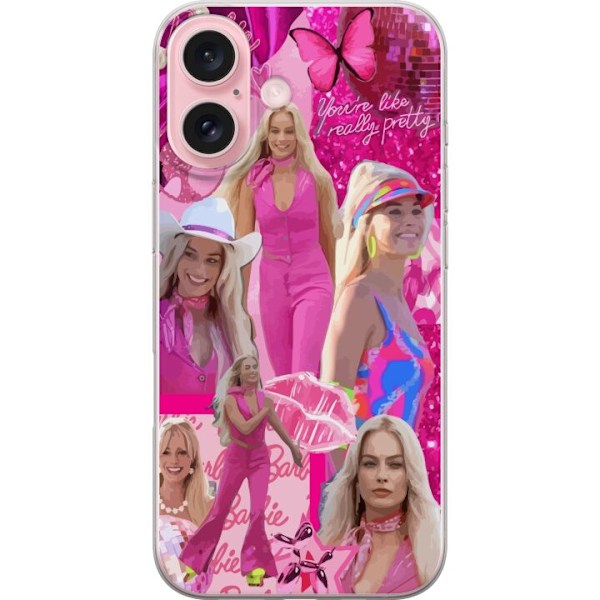 Apple iPhone 16 Gjennomsiktig deksel Barbie (2023)