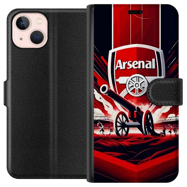 Apple iPhone 13 Lommeboketui Arsenal