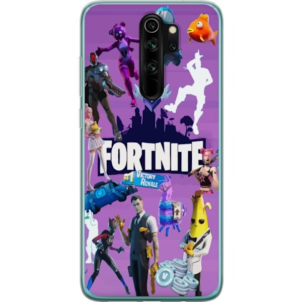 Xiaomi Redmi Note 8 Pro  Genomskinligt Skal Fortnite