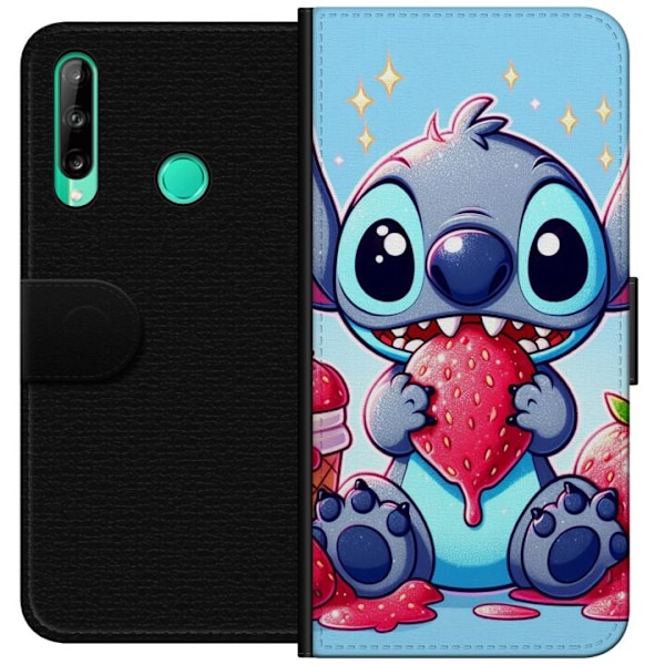 Huawei P40 lite E Plånboksfodral Strawberry Stitch