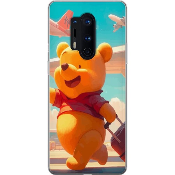 OnePlus 8 Pro Gennemsigtig cover Nalle Puh Rejser