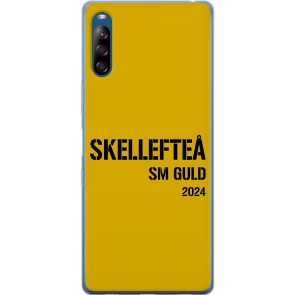 Sony Xperia L4 Gennemsigtig cover Skellefteå SM GULD