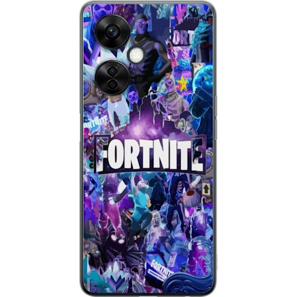 OnePlus Nord CE 3 Lite Genomskinligt Skal Fortnite