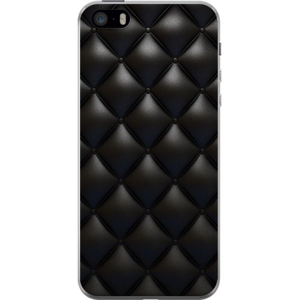 Apple iPhone SE (2016) Cover / Mobilcover - Læder Sort