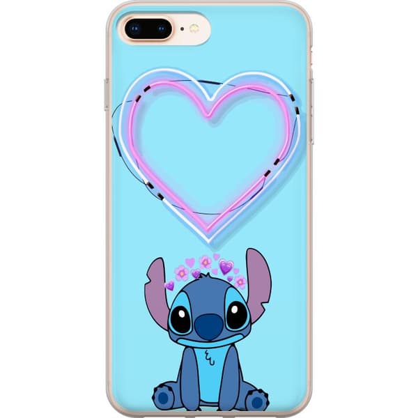 Kompatibelt Mobilskal till Apple iPhone 8 Plus Hjärta Stitch